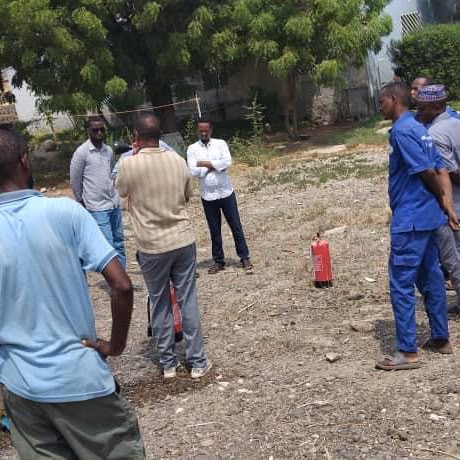 Formation du ministère de la santé/ agents de sécurité de  l'hôpital al "Housseina"